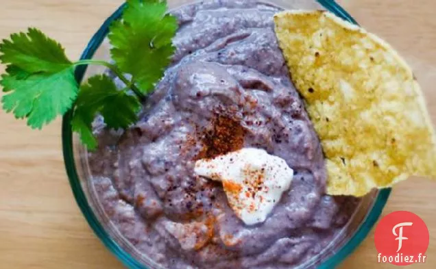 Houmous aux Haricots Noirs Cubains