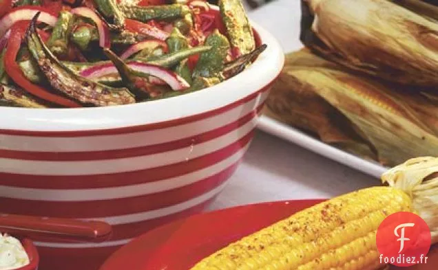 Maïs Grillé au Chili et au Citron Vert