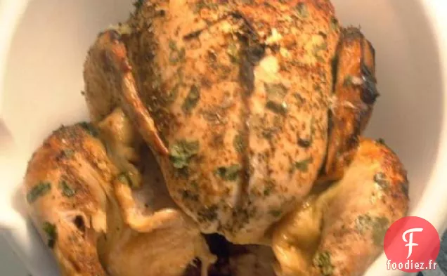 Poulet Rôti au Citron Vert et au Cumin