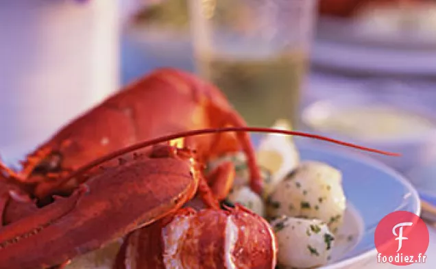 Homards à la Sauce Vermouth à l'Estragon