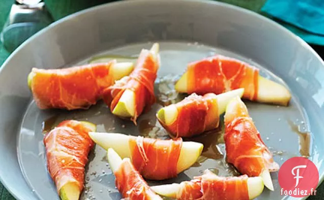 Poires Enrobées de Prosciutto