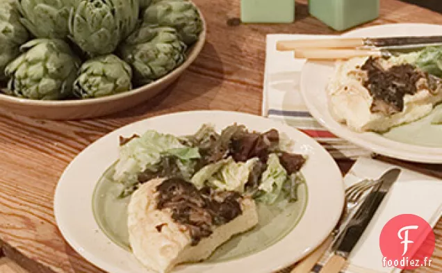 Frittata au Blanc d'oeuf à la Sauge