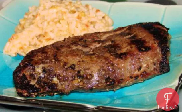 Steak de Flanc Grillé Mariné Simple et Délicieux
