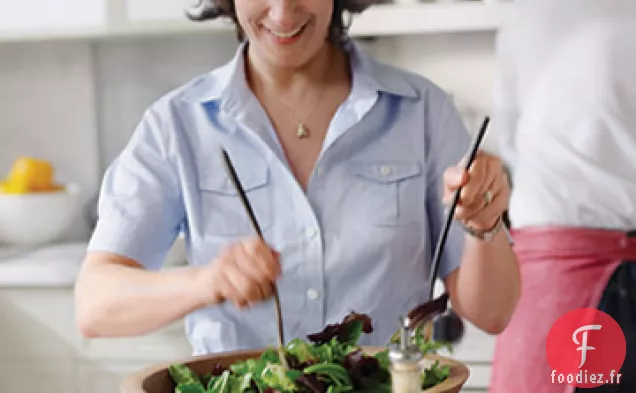 Salade Verte à l'Estragon et à la Menthe