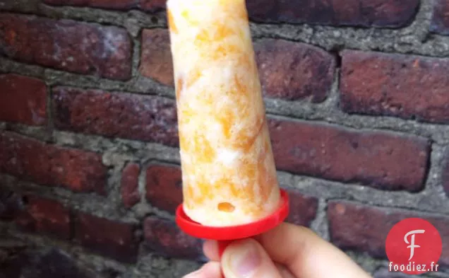 Sucettes Glacées au Petit déjeuner aux Abricots