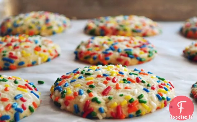 Biscuits Saupoudrés de Vanille