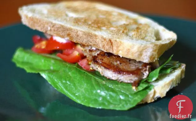 Poitrine de Porc BLT aux Tomates Cerises
