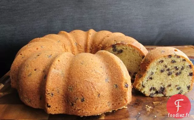 Gâteau Bundt aux Pépites de Chocolat