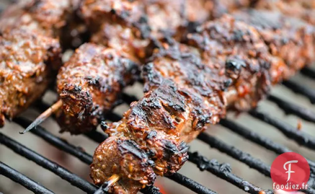 Brochettes d'Agneau Épicées au Cumin