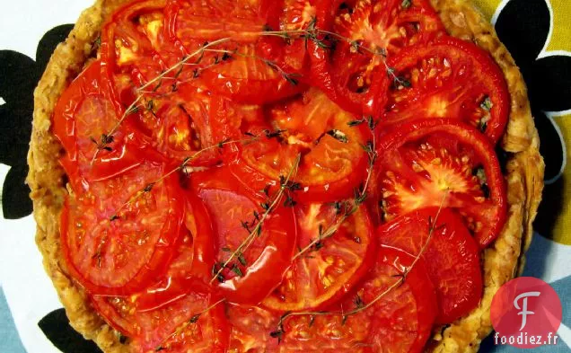 Tarte à la Tomate Simple