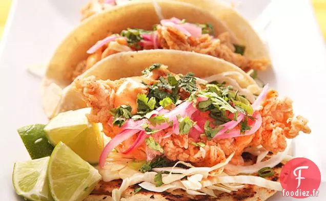 Tacos de Poisson Frit Croquants