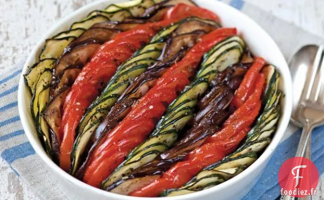 Ratatouille Tian du Livre de recettes du Marché Français
