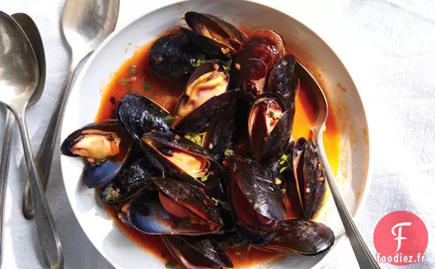 Moules au Vin Blanc