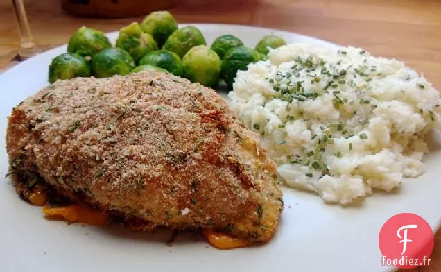 Cordon Bleu aux Herbes et au Cheddar