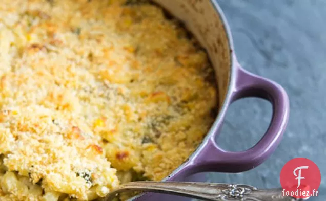 Macaroni au Chili Vert et Fromage