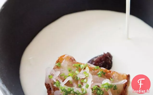 Soupe À l'Oignon Blanc Crémeux