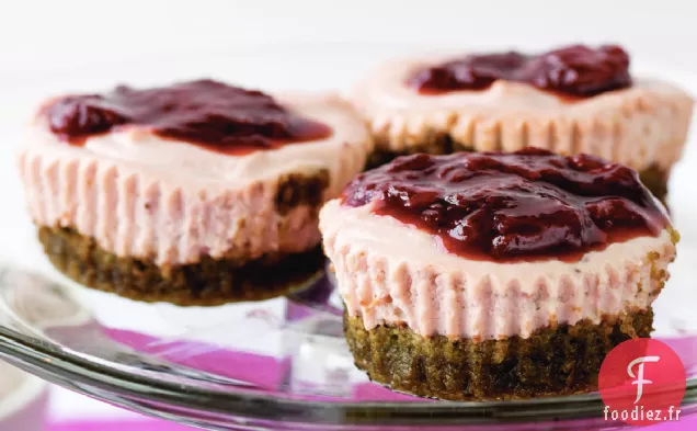 Glaçage au Fromage de Chèvre Balsamique aux Fraises