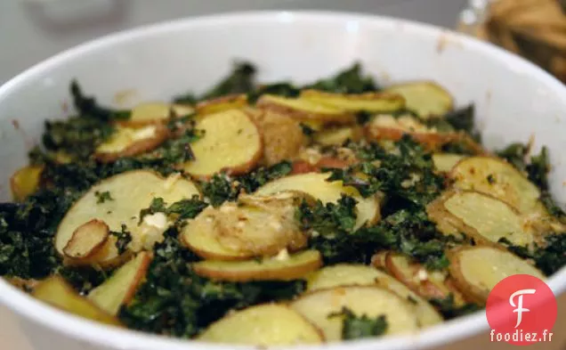 Gratin De Chou Frisé Et Pommes De Terre