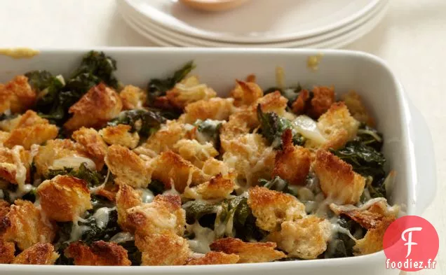 Chou Frisé Croustillant au Gruyère
