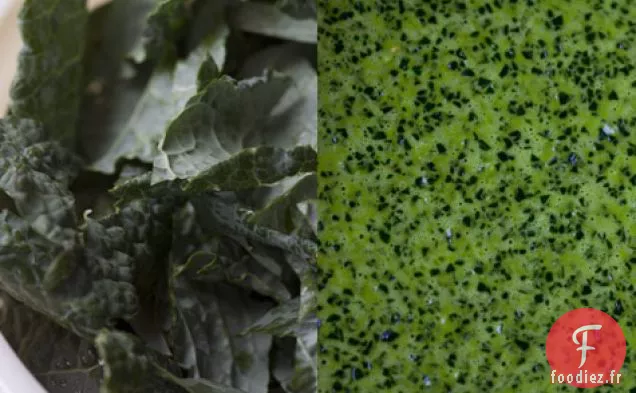 Pâtes au Chou Frisé