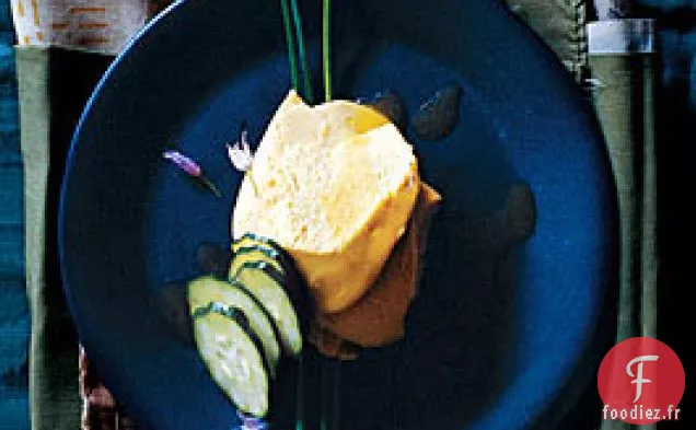 Mousse d'Oursin à la Vinaigrette au Gingembre