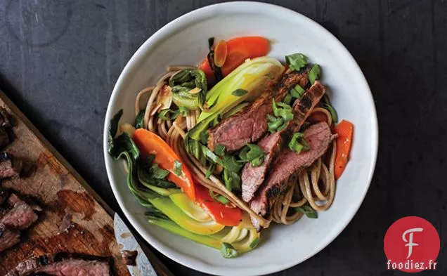Sauté de Steak et Soba