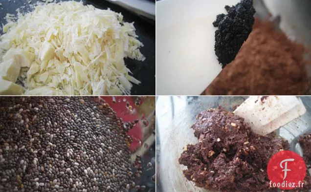 Croquant de Chou Frisé au Cacao Cru