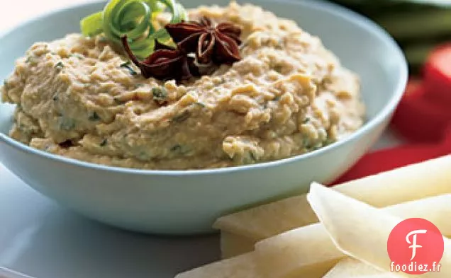 Houmous au Gingembre et à l'Ail