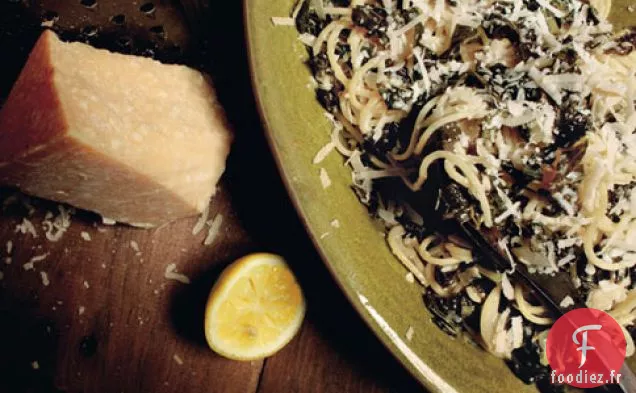 Spaghetti Au Chou Frisé Braisé