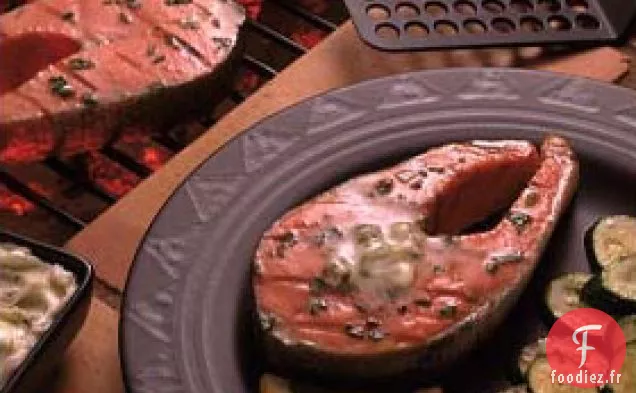 Saumon Grillé Au Beurre D'Estragon