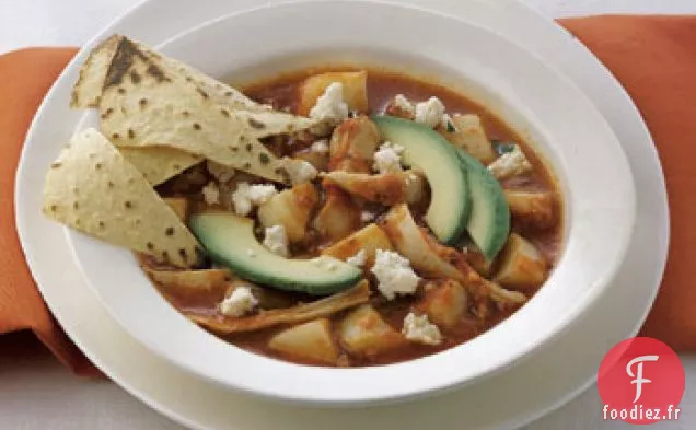 Ragoût de Poulet et de Pommes de Terre Puebla