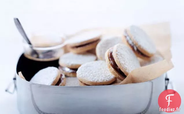 Biscuits au Beurre au Dulce de Leche