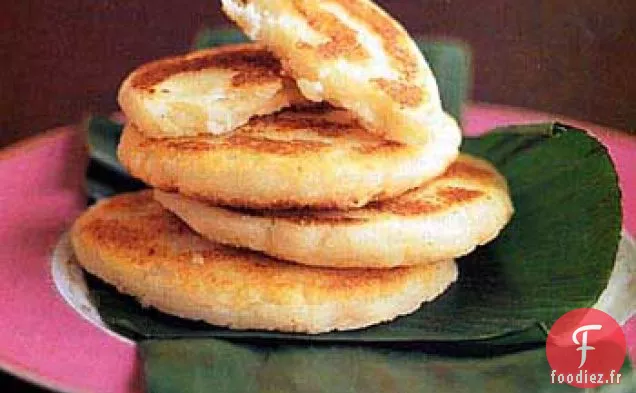 Gâteaux Masa frits au Fromage (Arepas de Queso)
