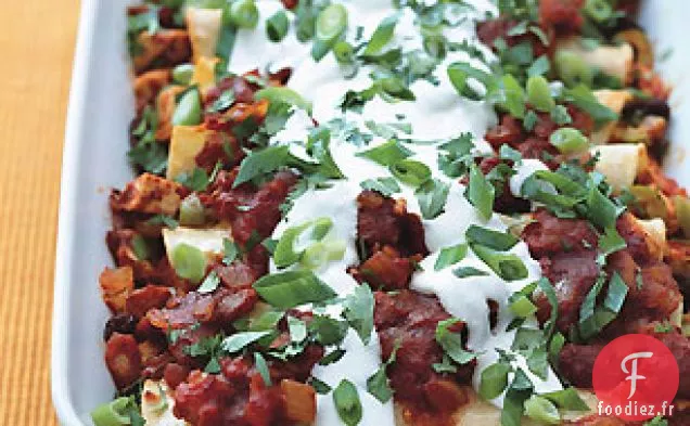 Enchiladas de Poulet Picadillo
