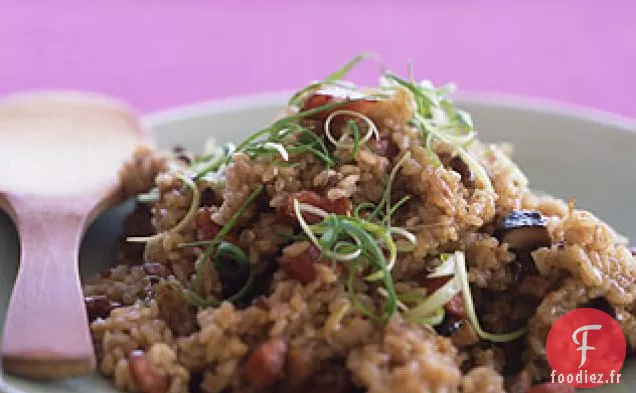 Riz Gluant à la Saucisse Chinoise