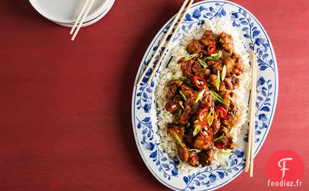 Poulet à l'Orange Chinoise