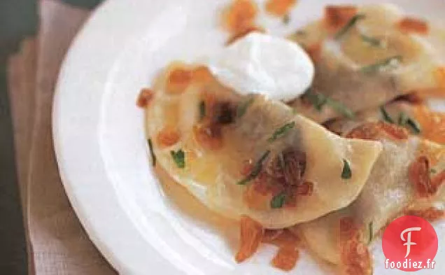 Pierogies aux Champignons Sauvages
