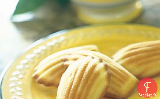 Madeleines au Thé Earl Grey au Miel