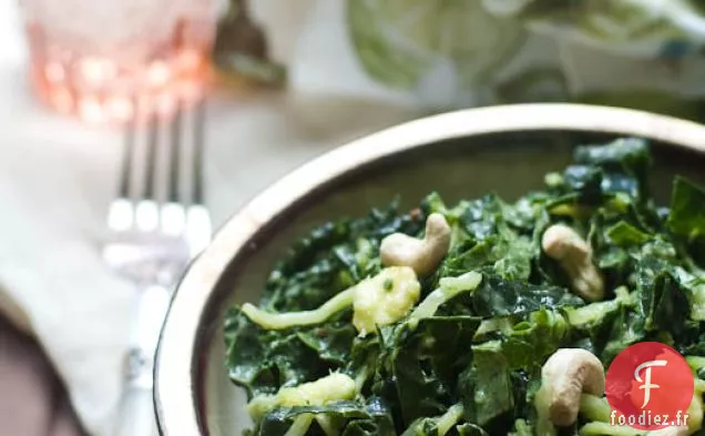 Salade de Chou Frisé Cru