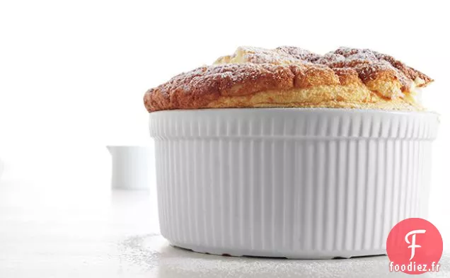 Soufflé à la Mandarine et Coulis d'Agrumes