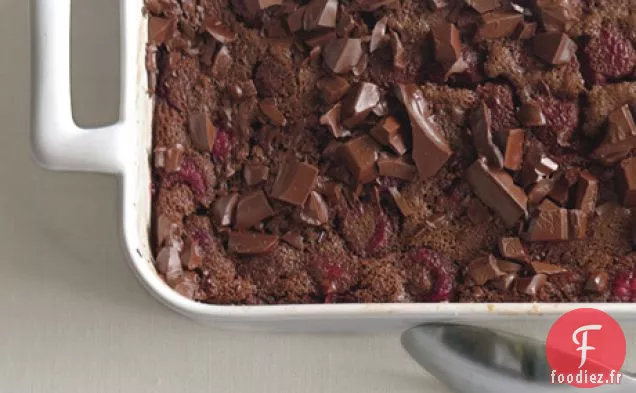 Clafoutis Chocolat Framboise