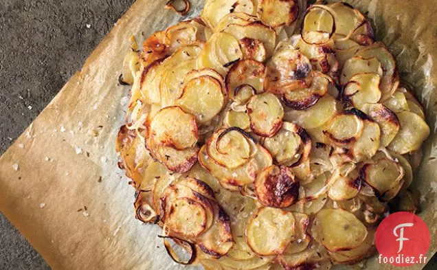 Graisse de Canard - Galette de Pommes de Terre au Cumin et Oignons Doux
