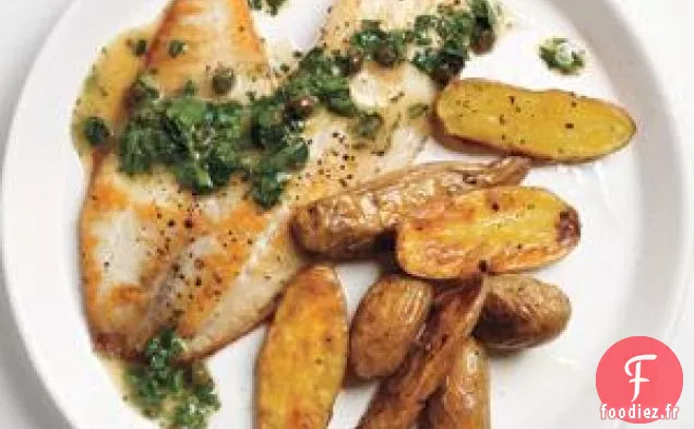 Tilapia Sauce Câpres-persil