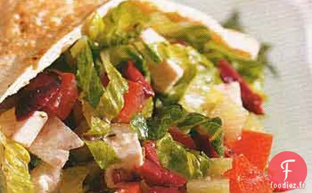 Sandwichs Pita à la Salade Grecque