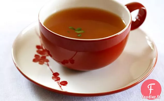 Bouillon de Tomate et Coriandre à la Campagne