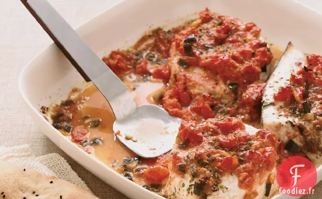 Espadon à la Sauce Tomate Crémeuse