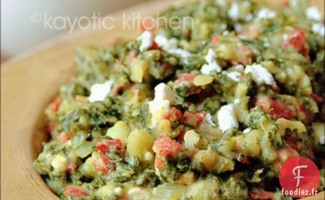 Méli-Mélo de Chou Frisé Bouclé (avec Une Torsion)