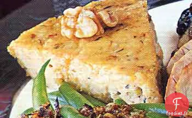 Triangles de Polenta au Romarin et aux Noix