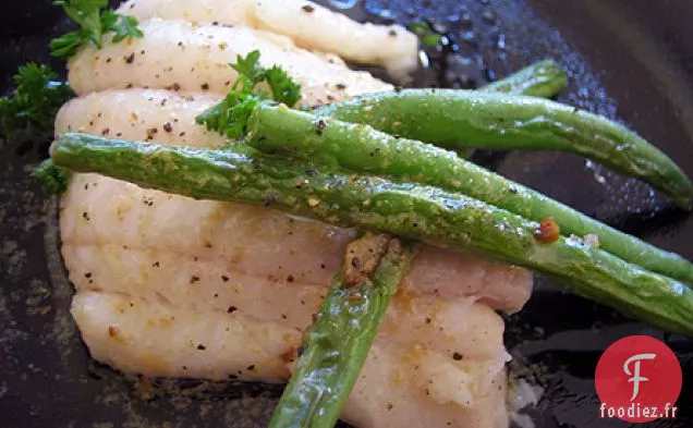 Sole Pochée Au Beurre Blanc Orange Sanguine