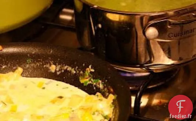Soupe aux Poireaux de Pommes De Terre Vertes